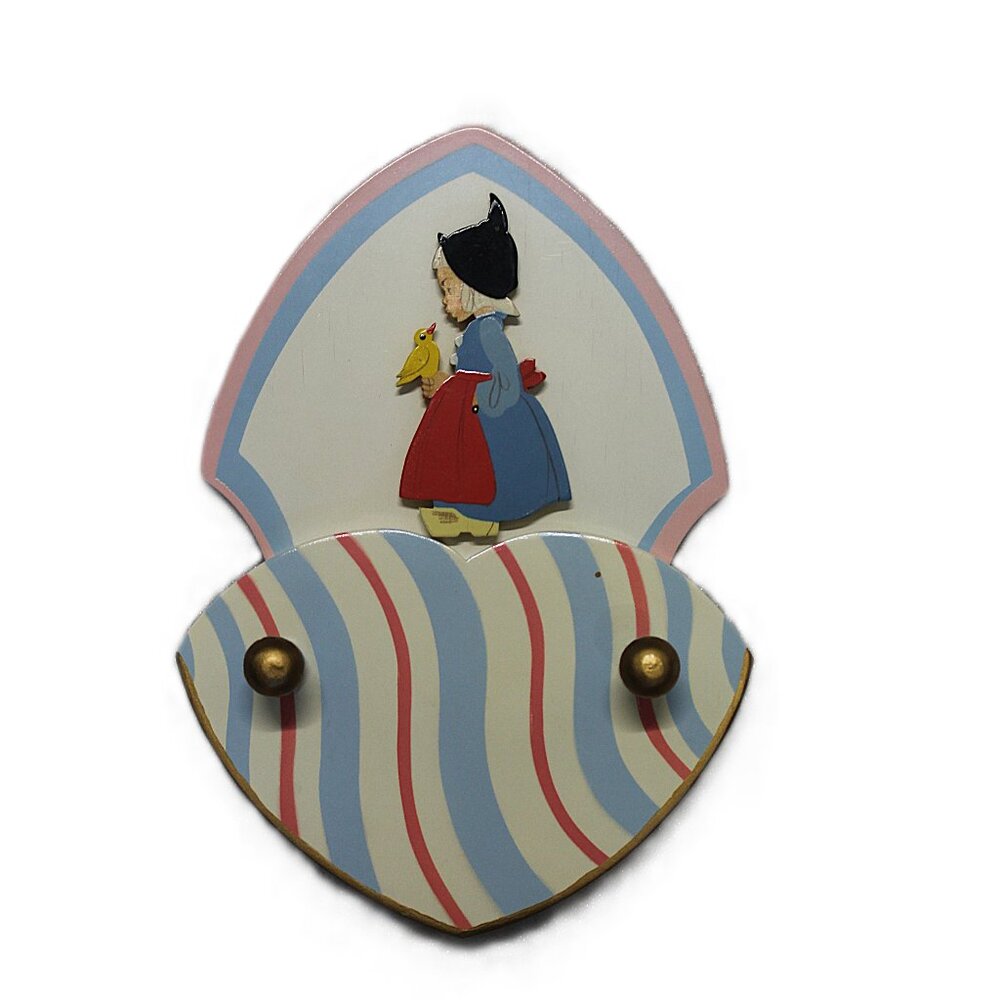 Children's coat rack Nursery decoration Color, Jan Snelten 1950 | MCM